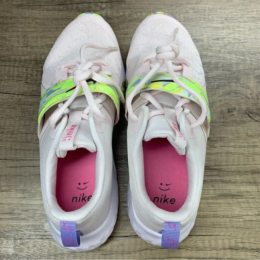 Nike~Women’s~Renew In Season Tr 12 PRM Light Pink Ghost Green Shoes~Size 6.5.‎